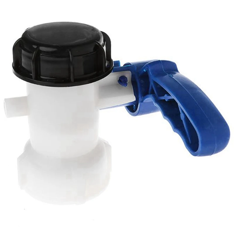 Ibc Tote Tank Butterfly Valve Drain Adapter 2.44 Inch Coarse Thread