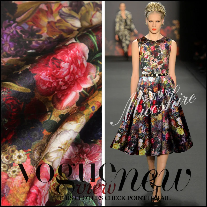 Платье С Принтом Розы фото 9