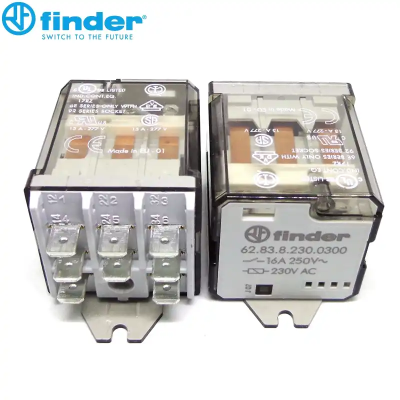 Elektromagnetisch 3PDT Uspule 230VAC 16A//250VAC 62.83.8.230.0000 Elect Relay