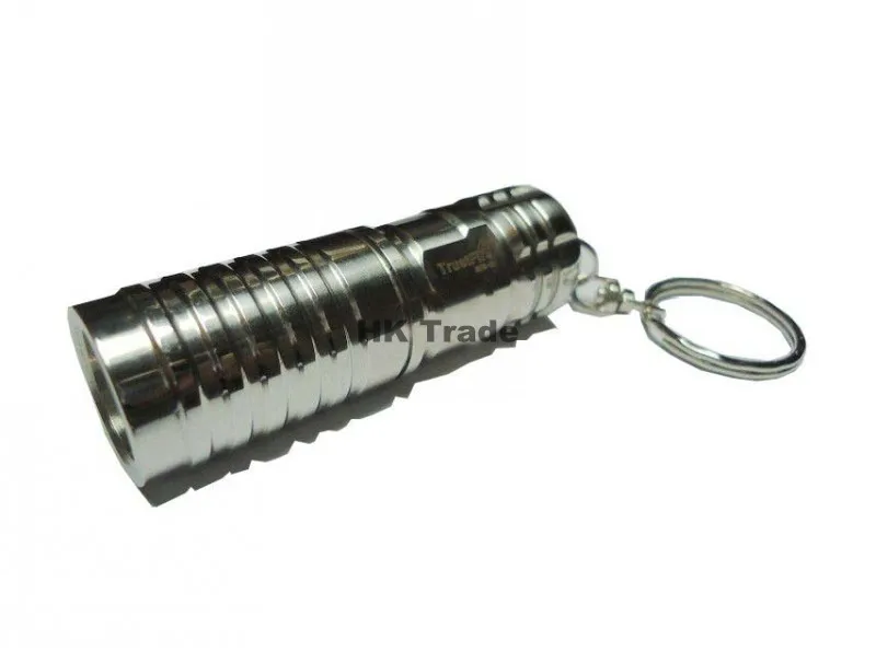 TrustFire мини-02 Cree T6 1000LM новейшего дизайна с нержавеющей сталью светодиодный фонарик-факел на цепочке+ 1200 мА/ч, 16340/Cr123+ Зарядное устройство