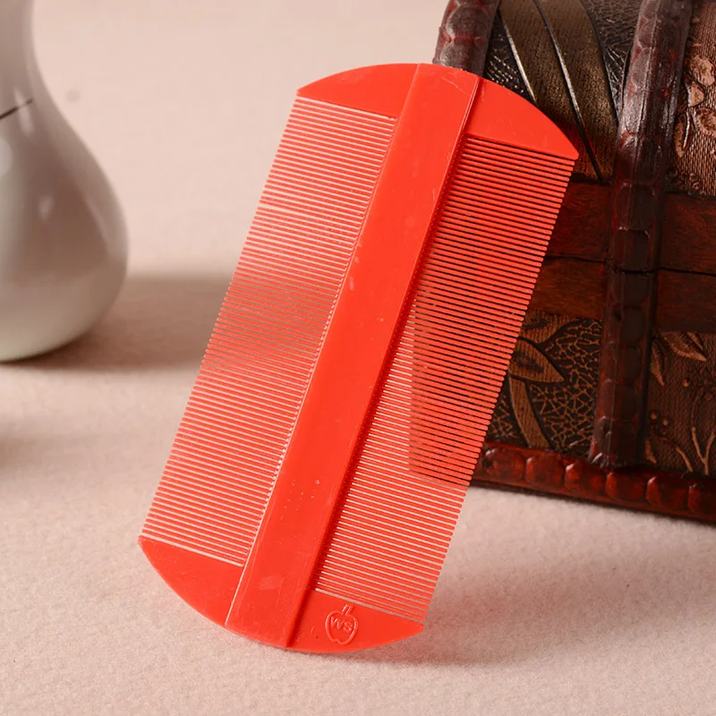 New High Quality Plastic Double Sided Nit Fine Tooth Combs For Head