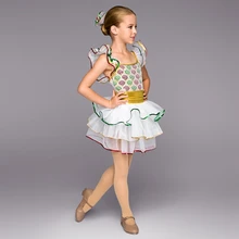 Специальное предложение, хлопковое балетное платье для детей, новое балетное платье для девочек, костюмы, одежда для сцены, цвет