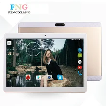 10.1 inch Quad Core 2018 Android 7.0 Tablet Pc 4GB RAM 64GB ROM IPS Dual SIM card Phone Call Tab Phone pc tablet Tablets+Gifts