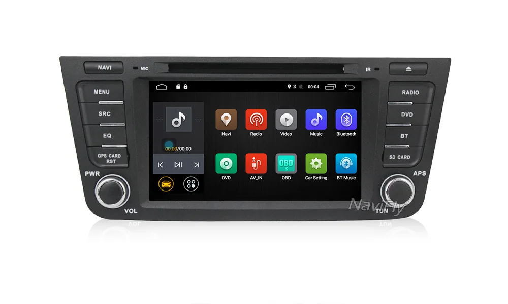 Top NaviFly 7 inch 2 din Android 7.1 Car radio dvd player for Geely Emgrand GX7/EX7/X7 car GPS navigation with BT WIFI 4G LTE 12
