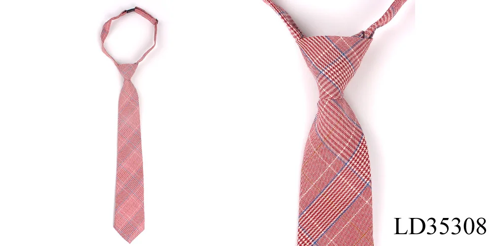 Модные мужские и женские галстуки для шеи, хлопковые галстуки для мальчиков и девочек, тонкий галстук с рисунком «Шотландка» для подарков