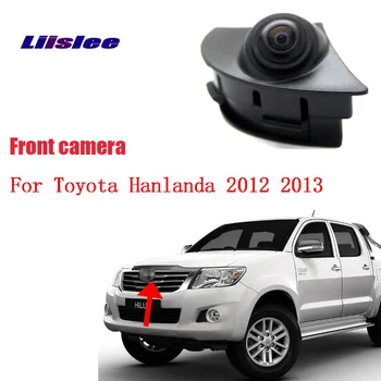 

LiisLee for Toyota Hanlanda 2012 2013 ccd Night Vision Waterproof Front View car Logo mark parking Camera