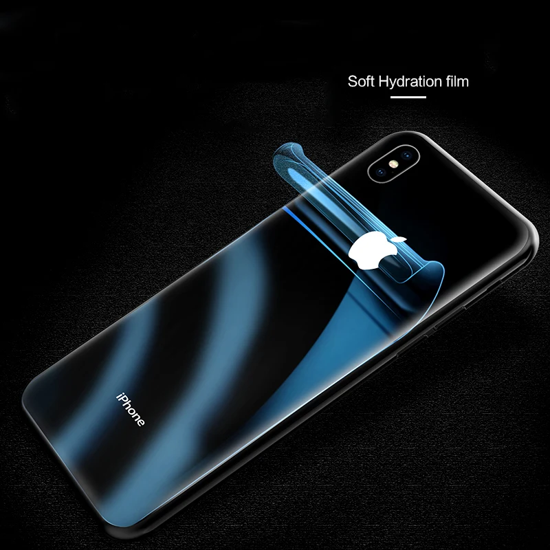 Изогнутая 3d пленка CHYI для iphone XS Max Защита экрана 11 Pro 6 7 8 plus наногидрогелевая не