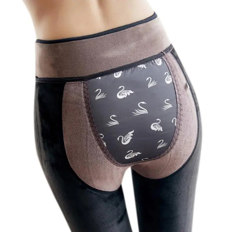 Yfashion Women Thicken Fleeced Warm Leggings Stirrup Leggings Lady Slim Fit Leggings Capris Yfashion Women Thicken Fleeced Warm Leggings Stirrup Leggings Lady Slim Fit Leggings Capris