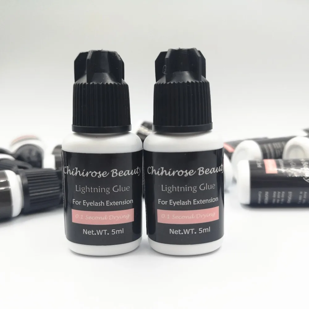 Бесплатная доставка 10 бутылок/партия Chihirose beauty быстросохнущий клей 0 1 сек