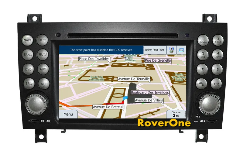 Top RoverOne Android 7.1 Car Multimedia Player Radio Stereo For Mercedes R171 SLK200 SLK230 SLK250 SLK280 SLK300 SLK350 W171 SLK55 10