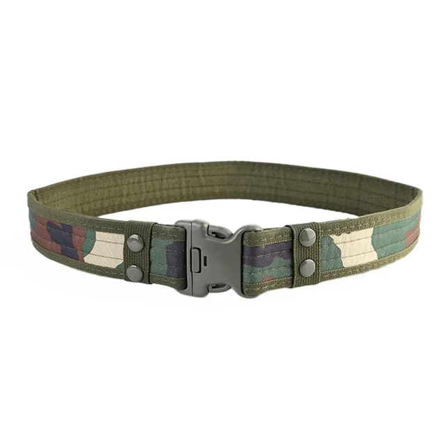Blackhawk Camouflage Mens Army Military Tactical Belt Adjustable Nylon Black Hawk Outdoor Heavy