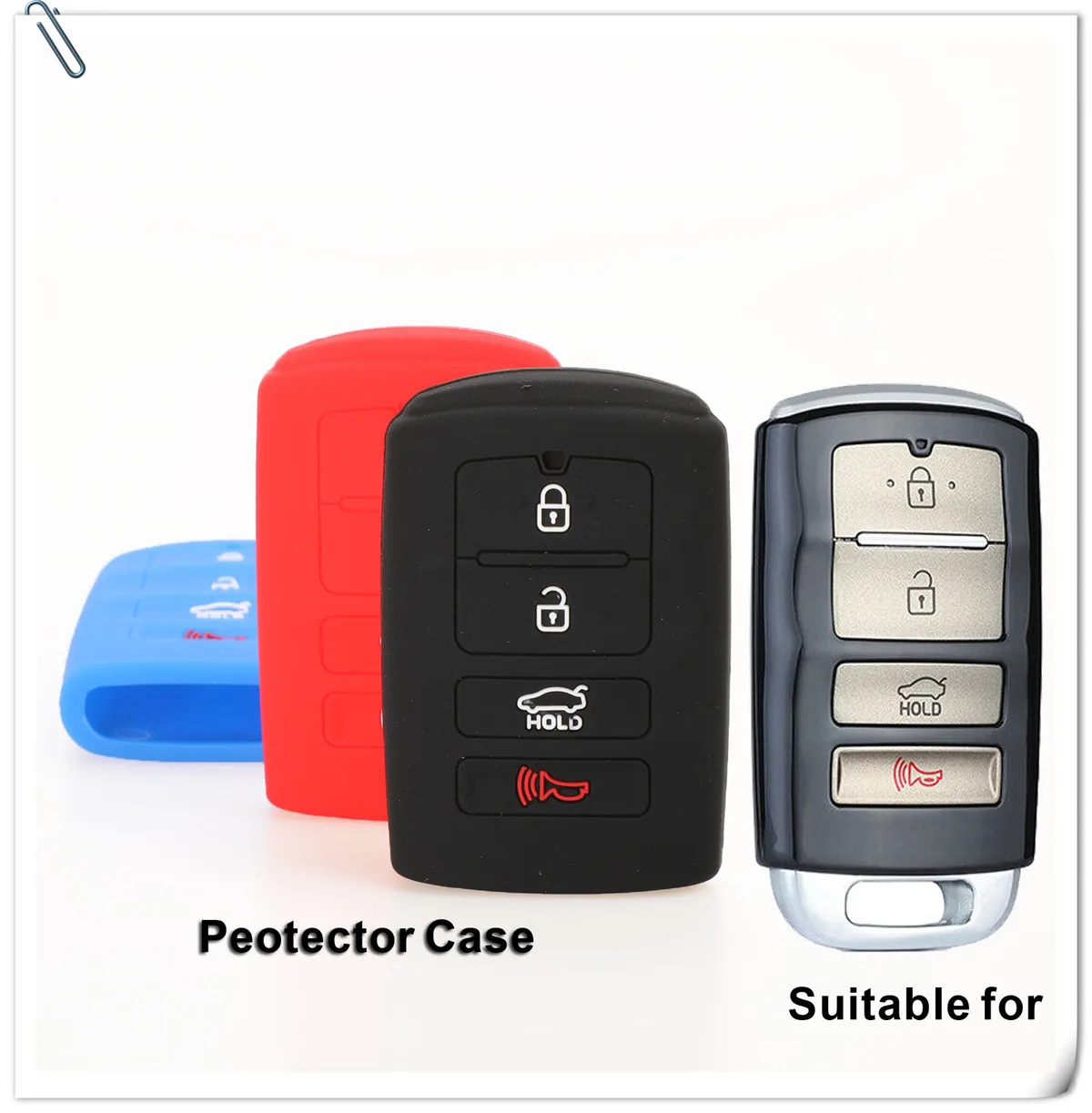 Keyforkess 30 pz/lotto astuccio portachiavi in Silicone per auto a distanza intelligente 4 pulsanti per Kia K7 Cadenza 2013 - 2016 4 Keyforkess 30 pz/lotto astuccio portachiavi in Silicone per auto a distanza intelligente 4 pulsanti per Kia K7 Cadenza 2013 - 2016 - HTB1sc3Ta.T1gK0jSZFhq6yAtVXai