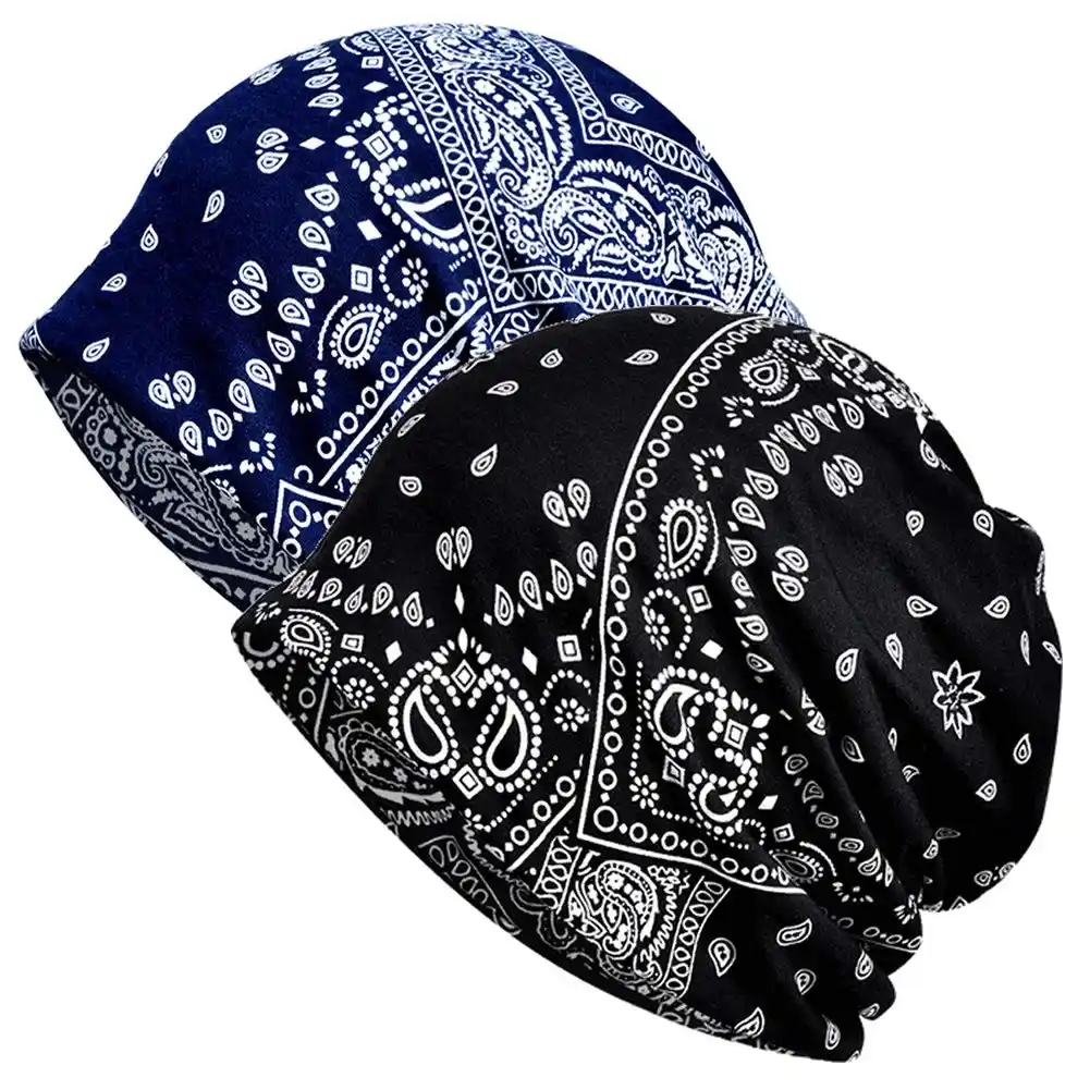 Womens Slouchy Beanie Infinity Scarf Sleep Cap Hat for Hair Loss Cancer Chemo