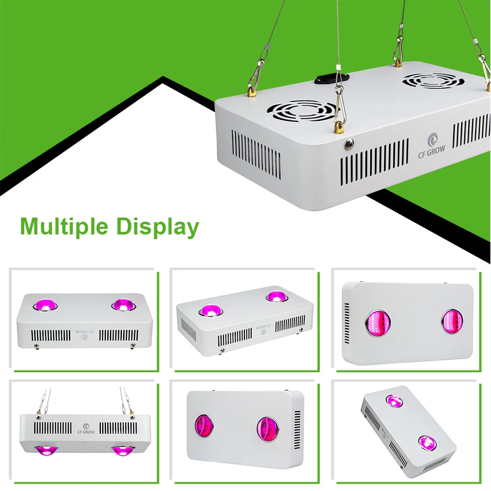 CF расти 300 Вт 600 светодиодный COB LED светать полный спектр Крытый гидропоники парниковых роста растений освещение заменить НЛО растет лампа