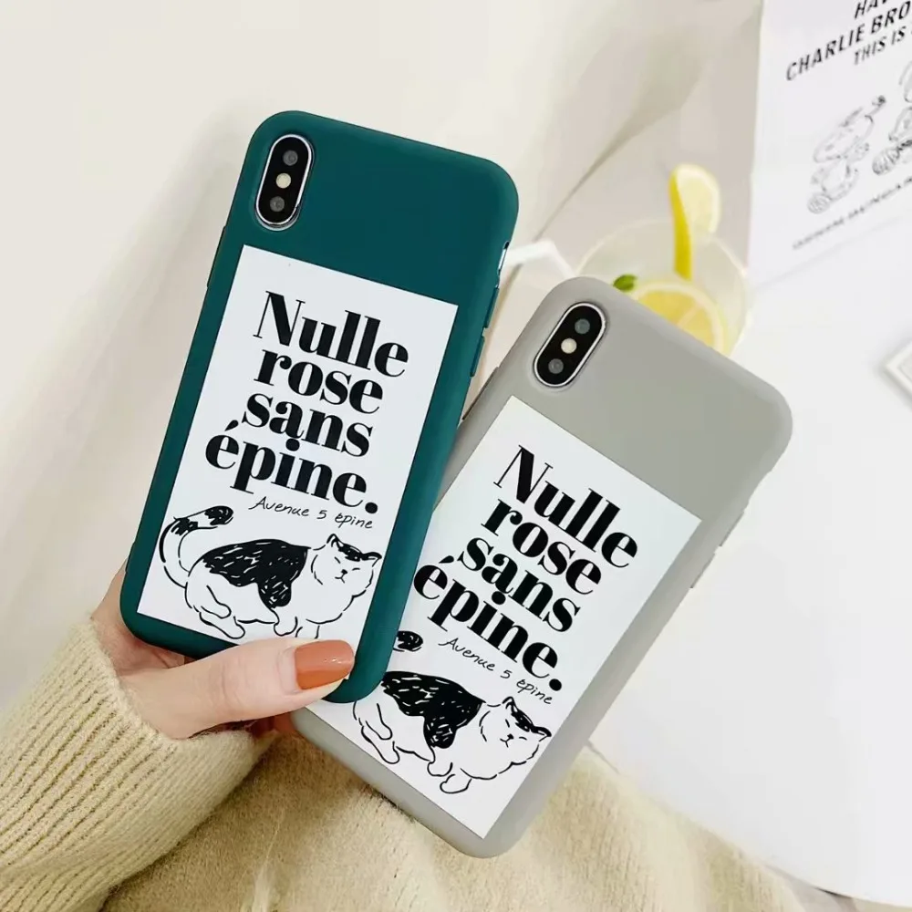 Роскошный милый чехол для iPhone X XS XR 6 S 7 8 Plus MAX Модный мягкий из