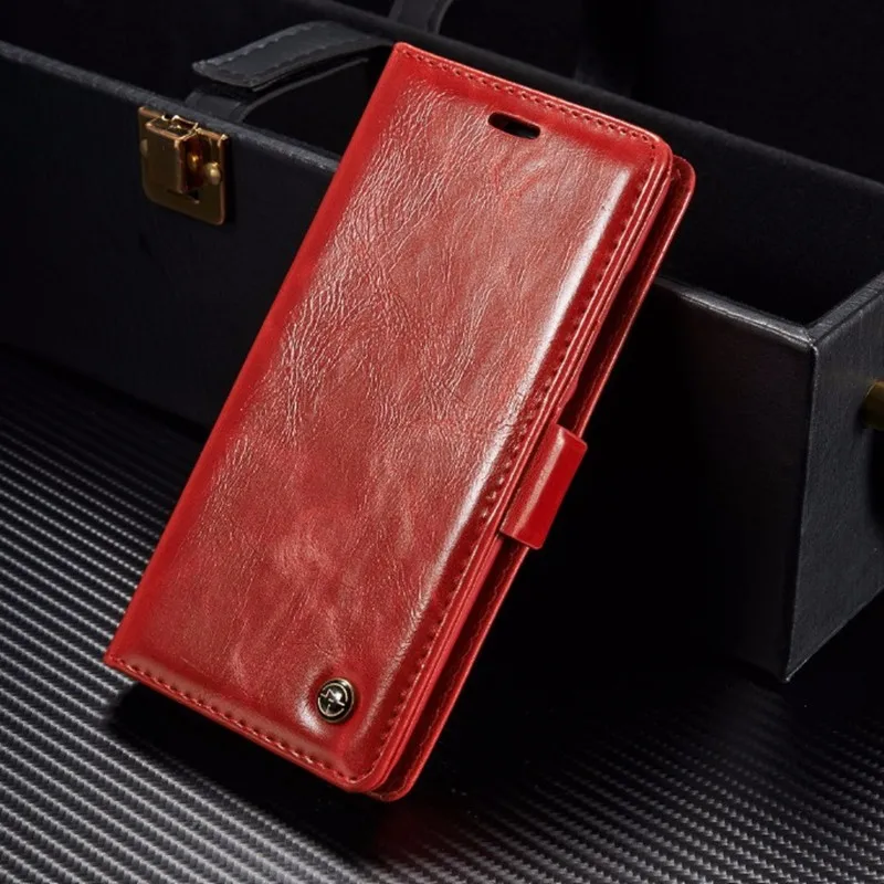 Роскошный кожаный чехол книжка для телефона Mi 5 CaseMe Xiaomi MI5 Магнитный откидной с