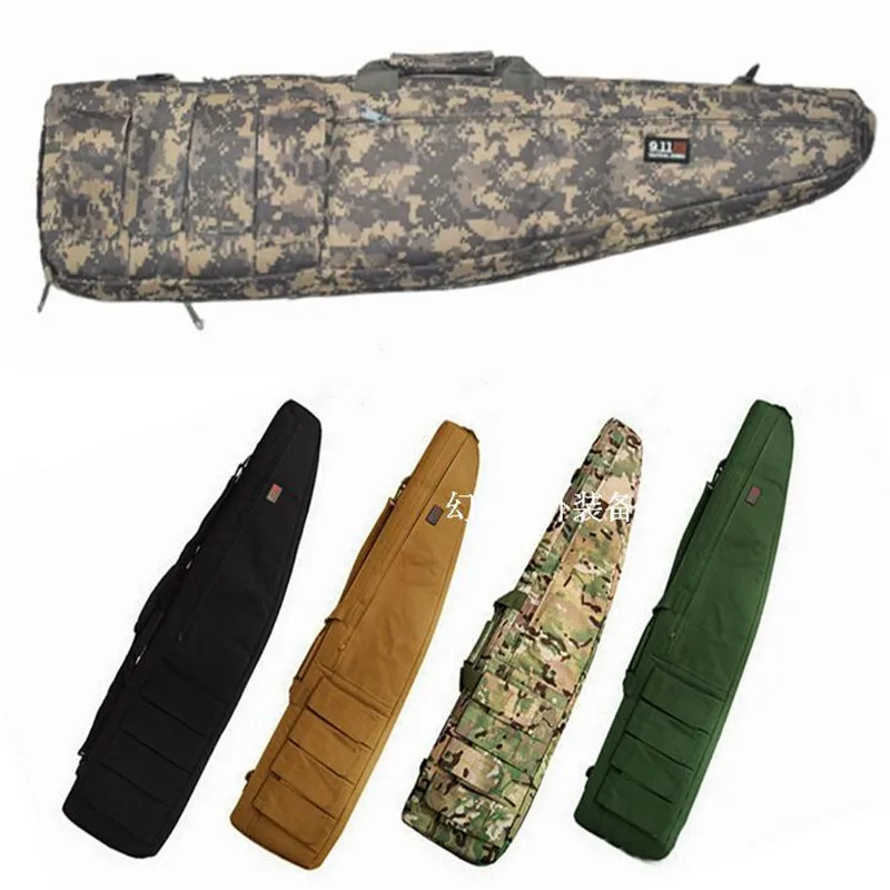 39" 10.5" 1m 4 magazine Pouches Tactical Carry Case for Rifle Gun Bag