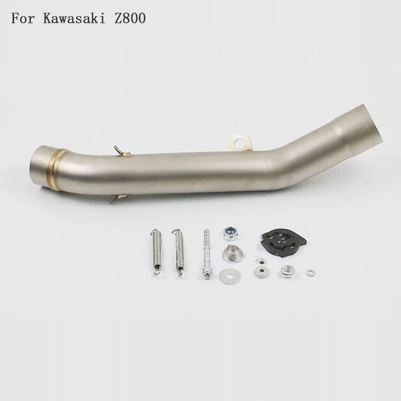 Z800 Z750 Moto Rcycle De Escape Medio Enlace Adaptador De Tubo Conector z800-z750-moto-rcycle-de-escape-medio-enlace-adaptador-de-tubo-conector