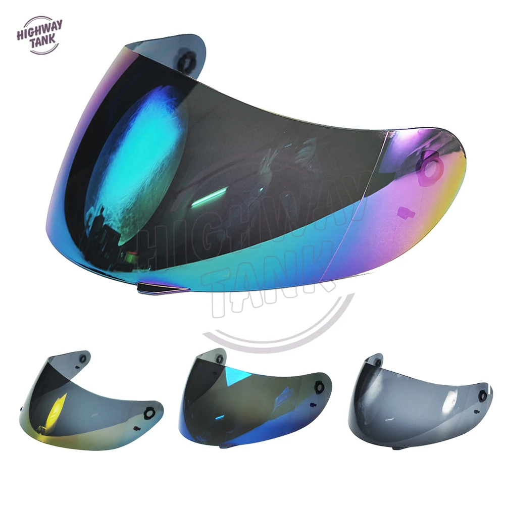 4 Colors Blule/Gold/Iridium/Smoke motorcycle helmet visor lens Full
