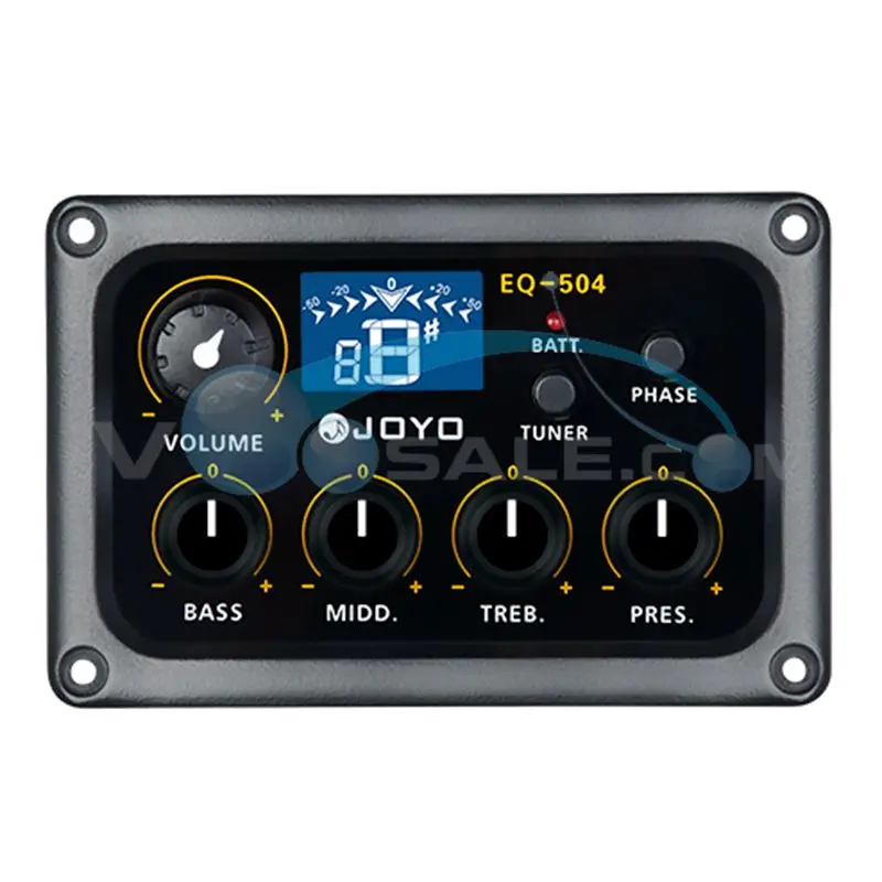 JOYO EQ-504 Эквалайзеры 4 полосным эквалайзером A4 частота 440 Гц Применение для гитарные педали