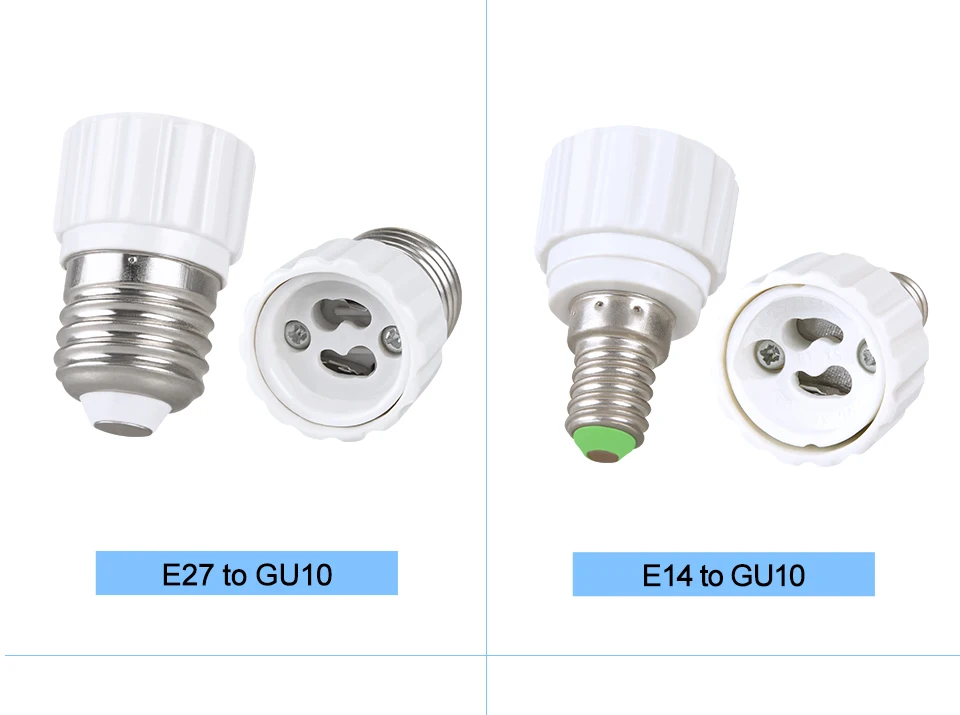 EeeToo светодиодные лампы базы E27 преобразование гнезда держатель лампы для лампочки противопожарные Материал G9 GU10 B22 E27 E14 адаптер для дома