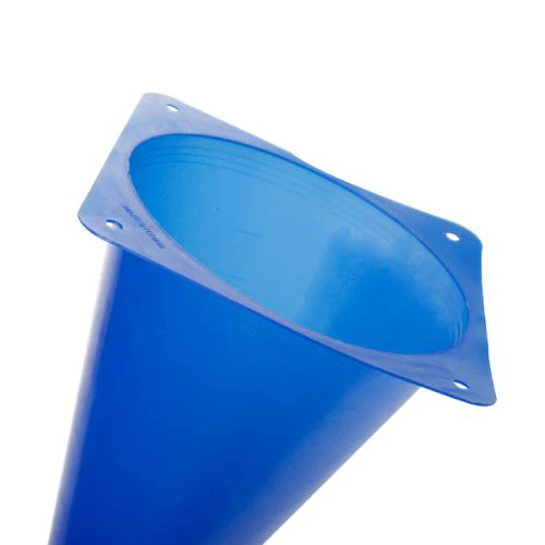 SZ-lgfm-синяя квадратная ворсовая Нижняя дыра без логотипа ведро футбольной тренировочной баррикады и 9 дюймов 23 см