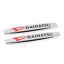 Внешние аксессуары автомобиля Стикеры для Daihatsu Terios Rocky Sirion Materia Copen Feroza YRV Charade Mira сбоку эмблема наклейка из металла