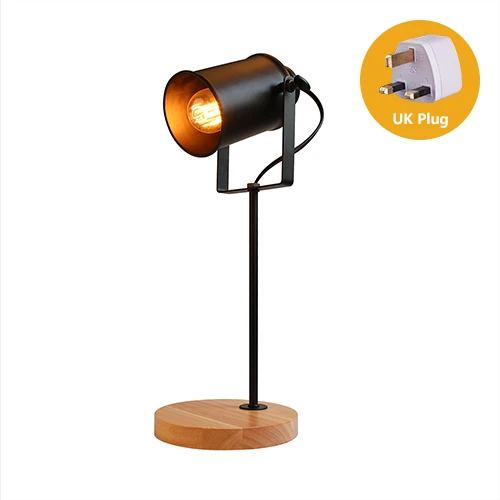 Black NoBulb UK Plug