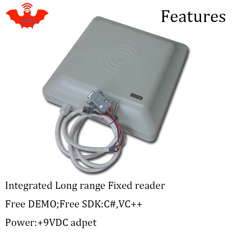 RFID считыватель UHF среднего диапазона более 6 м для управления доступом от