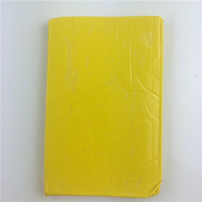 yellow modeling clay