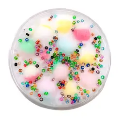 Красивый цветной двухцветный легкий глиняный шар слизь шпатлевка ароматизированный стресс Детский пластилин игрушка ramигрушки Ramen mud