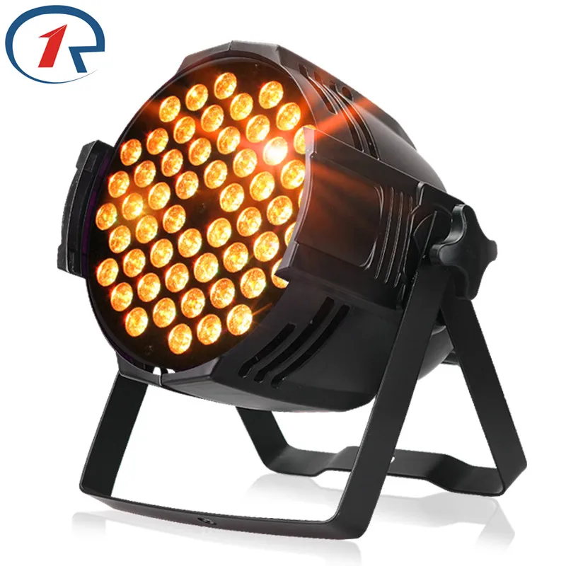 

ZjRight 90W RGB 3 in 1 Fullcolor 54 LED Par light DMX512 Sound control PRO LED stage light for Music concert bar dj disco light