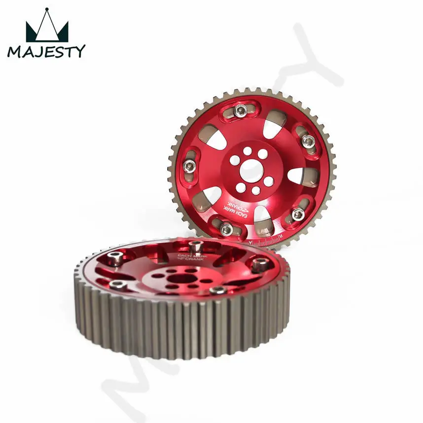 Комплект шкивов для NISSAN SKYLINE RB20 RB25 RB26 R32 R33 R34 RED|pulley kit|cam gearscam gears pulley |