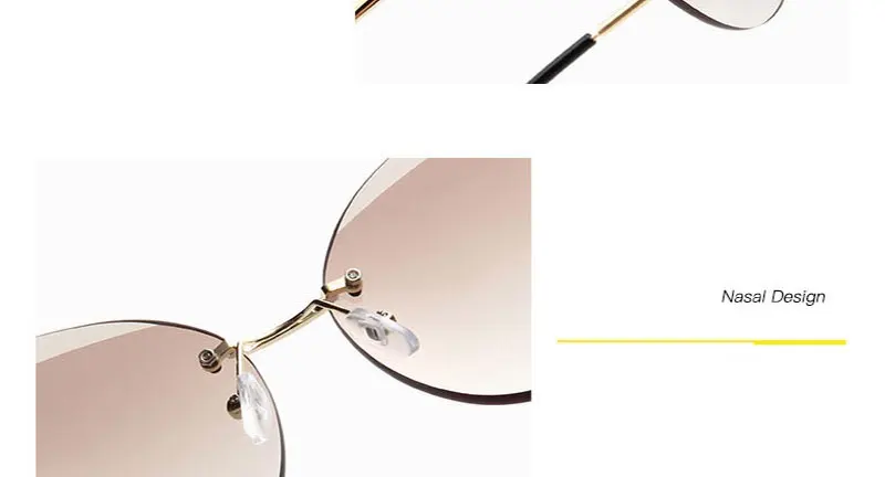 LeonLion, металлические полуоправы, кошачьи солнцезащитные очки, женские, океанские линзы, классические очки, фирменный дизайн, солнцезащитные очки для женщин, UV400