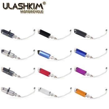 

PCX 125 150 Motorcycle Scooter Exhaust Muffler Full System Middle Pipe Slip-On Escape Fit For HONDA PCX125 PCX150