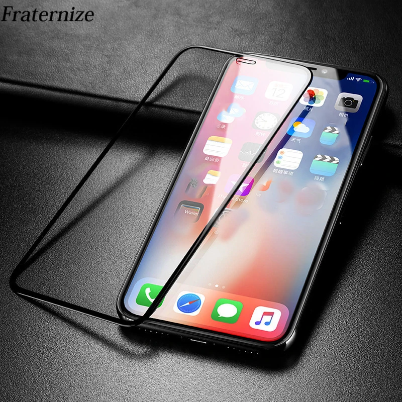 

XR multicolor Full Coverage Screen Protector Tempered Glass For iPhone XR Full Glue Screen Protection Film For iPhone XR Glass