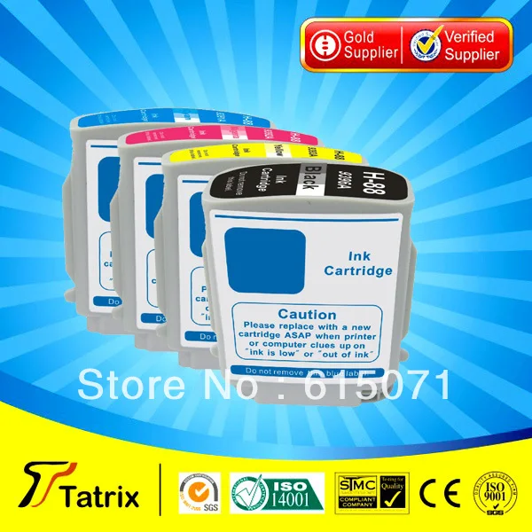 

4 Pieces XL 88 INK CARTRIDGE for HP 88 XL Ink Cartridge With 2 Years Warranty