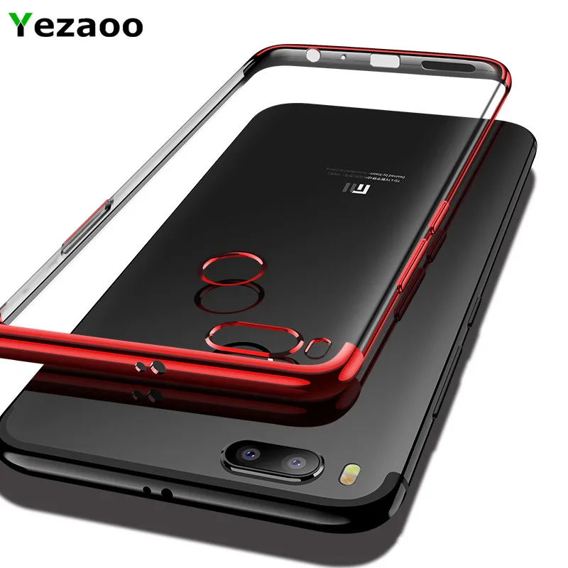 Силиконовый чехол yezaoo из ТПУ с покрытием для xiaomi Redmi Note 4 4X S2 5 plus 5A pro prime xiomi mi A1 A2 5X 6X