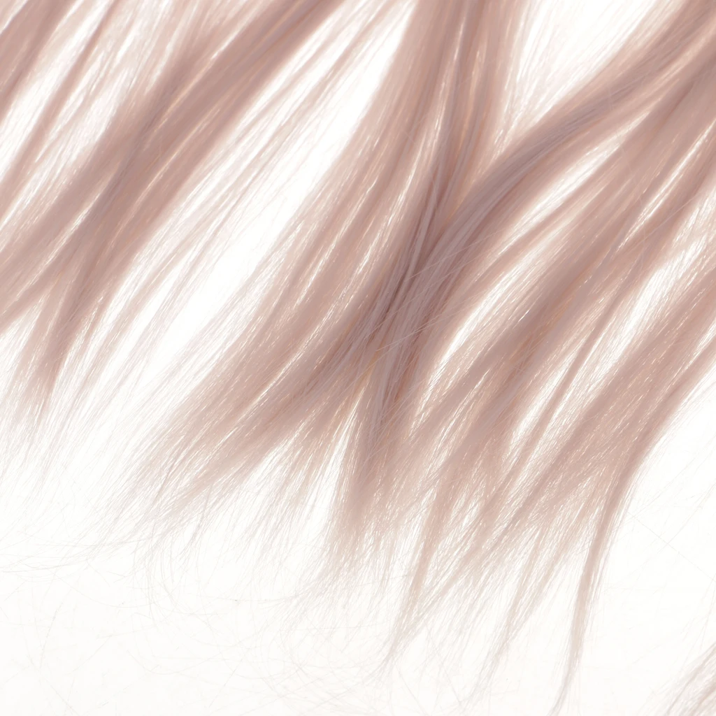 25x100cm Doll Wig Colorful Straight Long Hair Hair Extensions Wig DIY&Repair Accessory Fit for All Girl Dolls Making 8 Colors 
