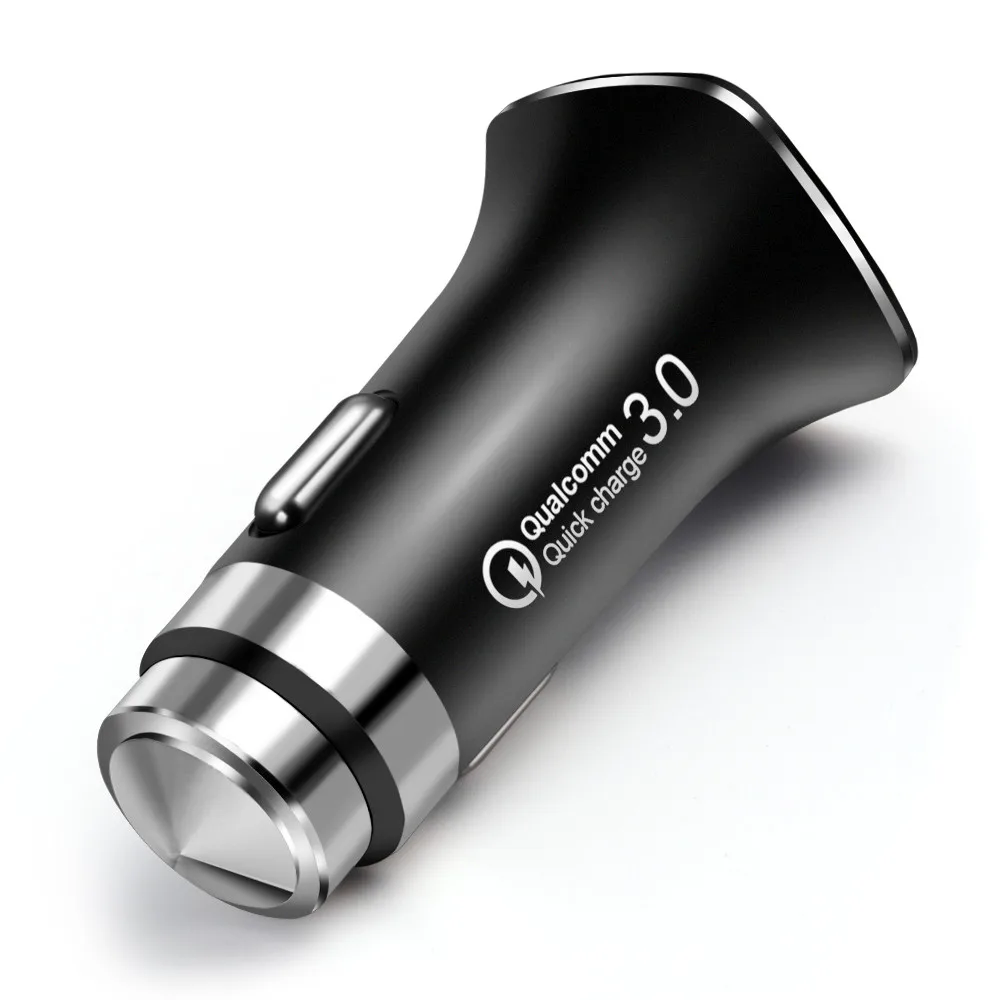 سريع تهمة 3.0 USB سيارة شاحن آيفون هواوي Xiaomi سامسونج غالاكسي HTC هاتف لوحي المحمول 18 W QC2.0 AFC FCP سريع شحن