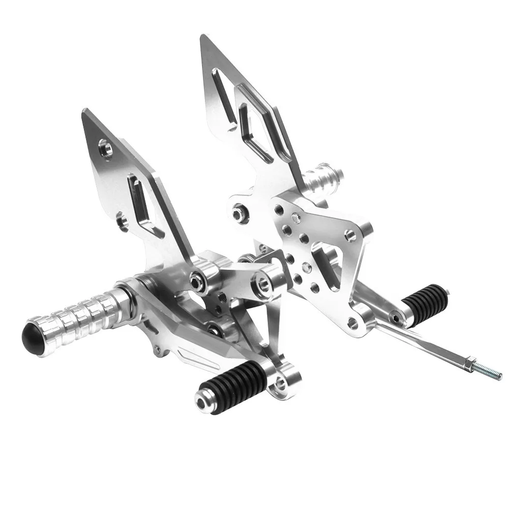 Waase ЧПУ Регулируемые наездники задние наборы Rearset Подножка для ног подножки для Yamaha YZF