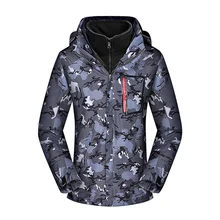 Водонепроницаемый походная куртка для активного отдыха пальто Для мужчин ветрозащитный, Альпинизм Кемпинг походная куртка Для мужчин s спортивные Лыжный Спорт Сноубординг теплое пальто