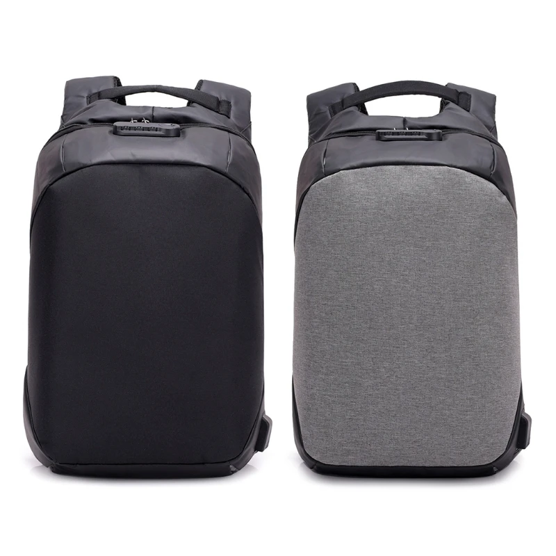 

New Tavel Bag Anti-theft Men Laptop Notebook Backpack Headphone USB Port School Travel Bag Organizer