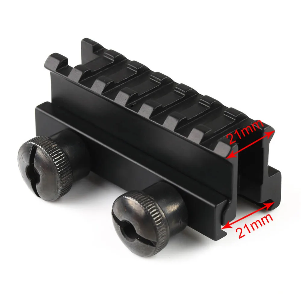 New 1.2" See Thru Raiser Picatinny Weaver Rail Mount 20mm for Scope