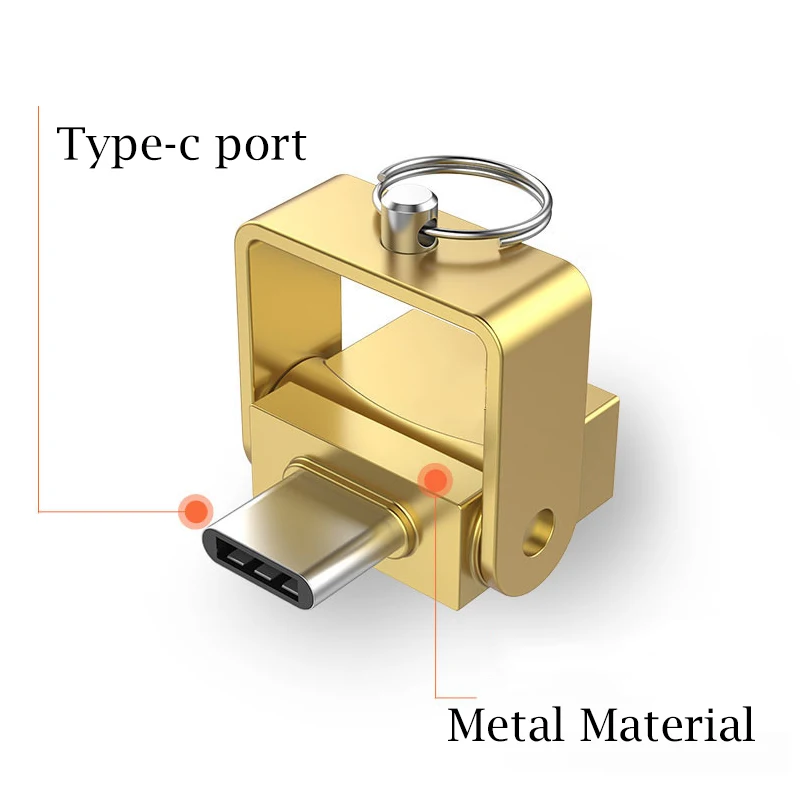 Мульти в 1 Тип C TF кард-ридер Мини OTG адаптер металлическое соединение телефона TF кард-ридер для флешки камеры телефона