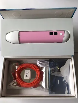 

Recharge able smart 3D print pen will free design painting drawing without the charging line and the adapter