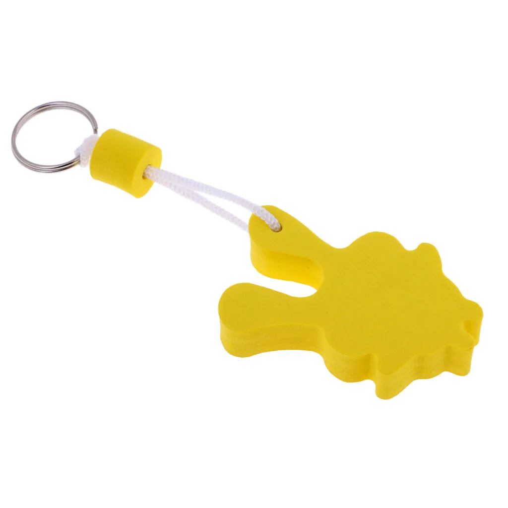 Key Float Floating Key Ring Floatable Keychain Buoyant Key Chain for Water Sports Boating Marine Kayaking Canoeing Fishing