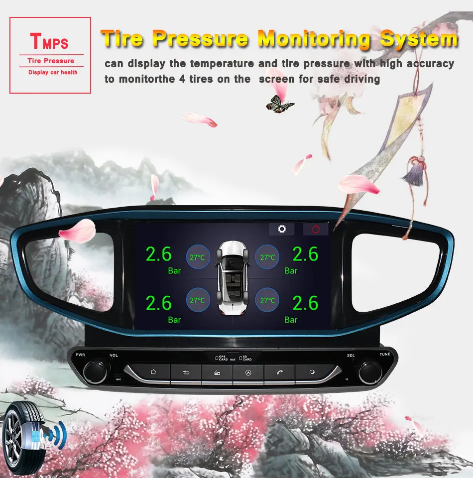 Top 8 core 4+64G android 9.0 car dvd for Hyundai IONIQ  2016 17 2018 2019 Ioniq Hybrid Multimedia Gps navigation Stereo video Audio 14