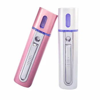 

USB Rechargeable Compact Size Office Travel Nano Spray Mist Facial Steamer Facial Skin Care Beauty Hydrating Sprayer Device new