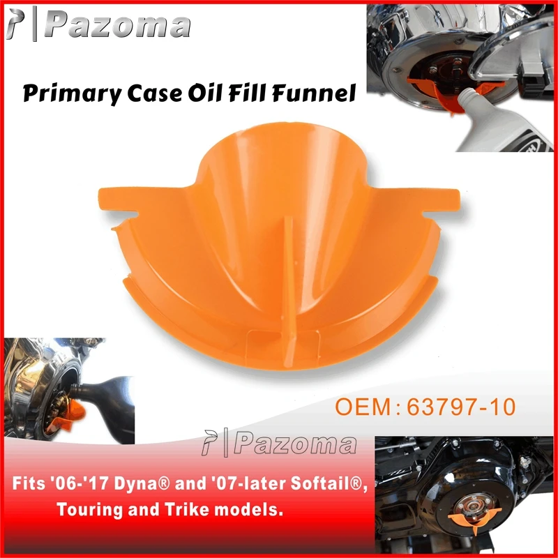 Buy Motorcycle Clutch Primary Case Oil Fill Funnel